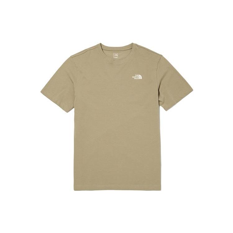 THE NORTH FACE T Shirt Unisex Khaki NT7UN02E