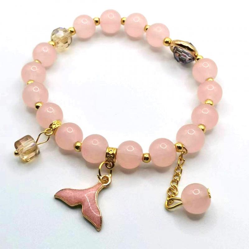 Mori Style Mermaid Crystal Bracelet – Versatile Niche Design for Women, Ideal for Students and Best Friends