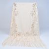 Headwear Headscarf Women Girls Luxury Head Wrap Hollow Tassel Scarf Head Scarves Hijab Shawl Scarf