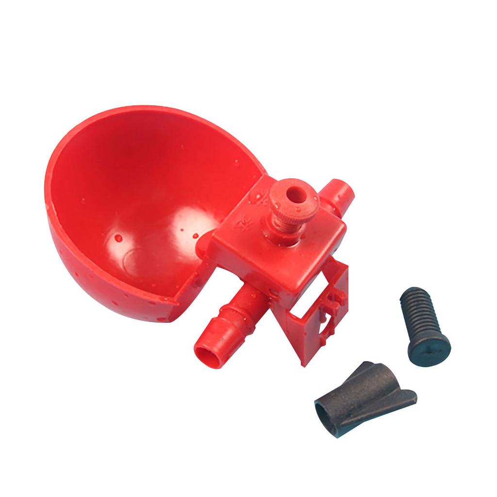 Automatic Chicken Water Cups Adjustable Easy Installation Plastic Filling Poultry Drinking Bowl for Chicken Duck Pigeon