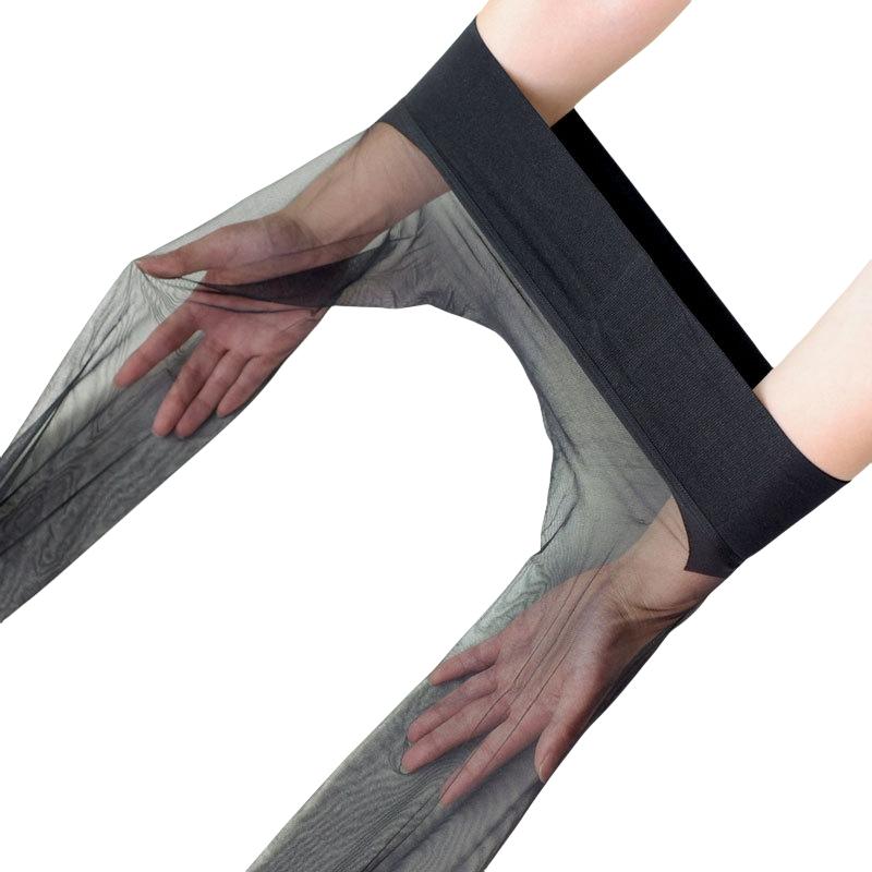 

Summer Women S 1 Denier Ultra-Thin Mid Rise Waist Sheer 360° Seamless Pantyhose Lady Matte Nylons Silk Stocking Plus Size Tights Plus 50-70kg