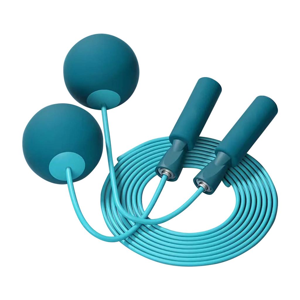 Cordless Jump Rope Portable Weighted Ropeless Skipping Rope for Training Fitness Exercise Blue