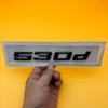 1Pc 3D 325d 330d 525d 530d Emblem Car Rear Trunk Emblem Badge for 3series 5series Accessories Car Accessories Car Modification Car Modification Parts