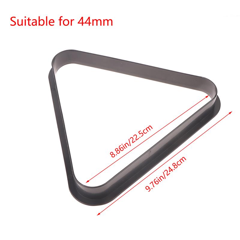1Pc Snooker Tri-Angle Billiard Triangle Frame Rack Plastic Table Ball Rack Snooker Accessories 25Mm 32Mm 38Mm 44Mm 52Mm 57Mm