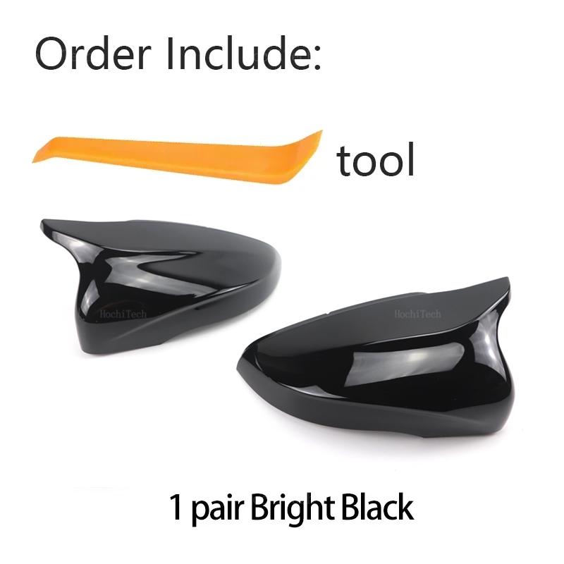 

1 pair Rear View Side Case Trim Sport Style Car Rearview Mirror Caps For Volkswagen VW Golf 6 MK6 GTI 2009-2014 чёрный