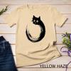 Cute Cat Zen Circle Meditation T-Shirt Mens Womens Tees Top Unisex T-Shirt Mens Womens Tees Top