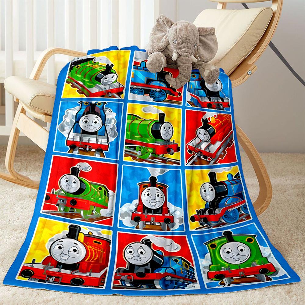 Thomas Friends Adventure Blanket Warmthful Decor Great for Office Bedding Bed for All Seasons Warmthful Decor Gifts For Family Or Friends