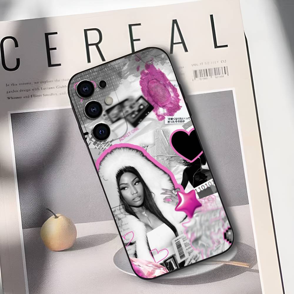 Friday N-Nicki M-Minaj Phone Case For Samsung S25,S24,S21,S22,S23,S30,Ultra,S20,Plus,Fe,Lite,Soft Black Cover