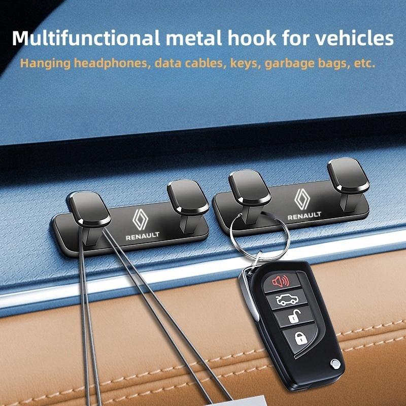 Hub Caps Glove Box Car Hooks ABS Storage Holder Car Dedicated Accessories for Renault Clio Megane Trafic Captur Master Logan Kan