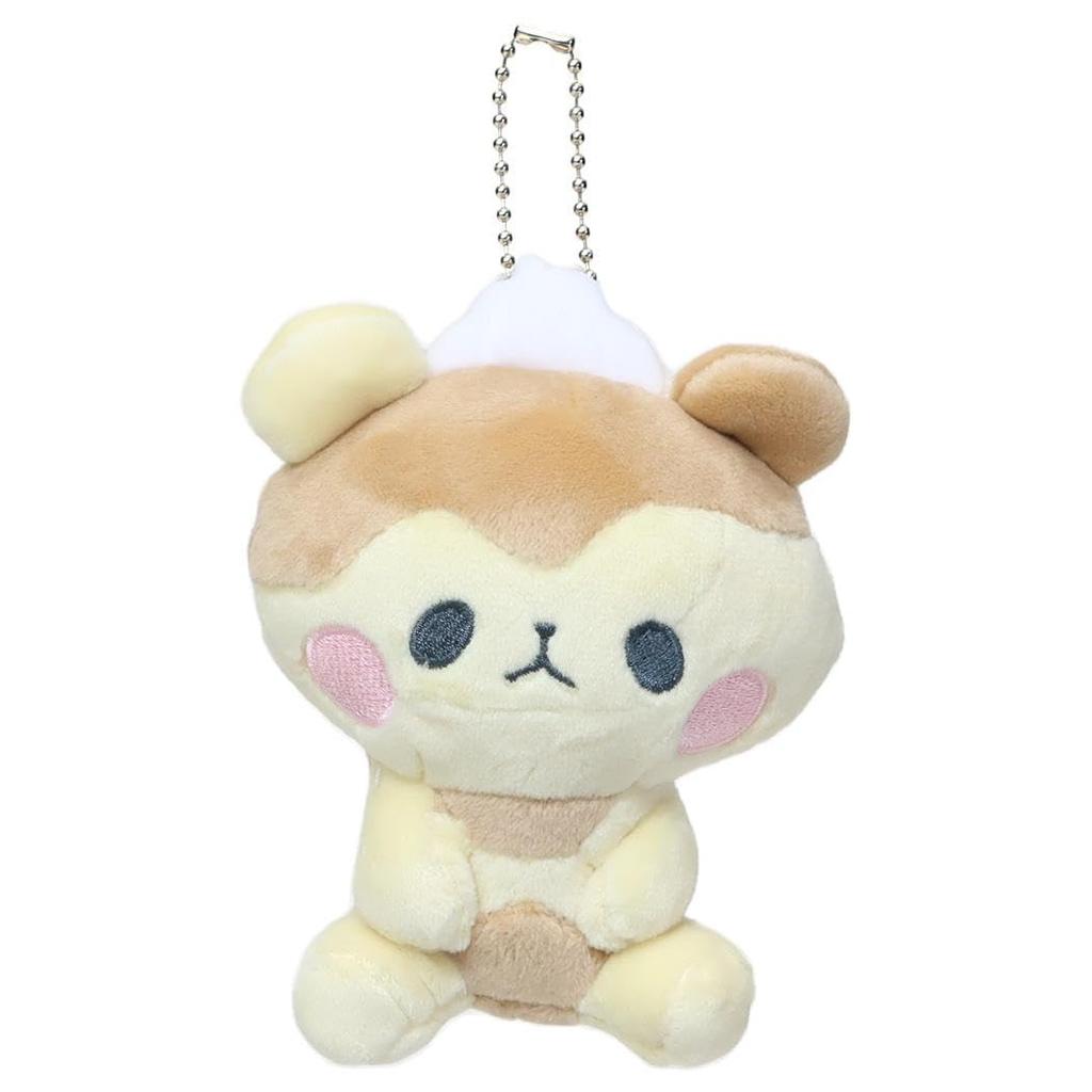 Mochimochi Panda Plush Pan [Kamio Japan] [Mascot] Keychain/Purin