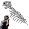 [All Trust] Dinosaur Costume, Tyrannosaurus Skeleton Cosplay, Bone Headpiece, Fluffy, Kids Size (80cm)
