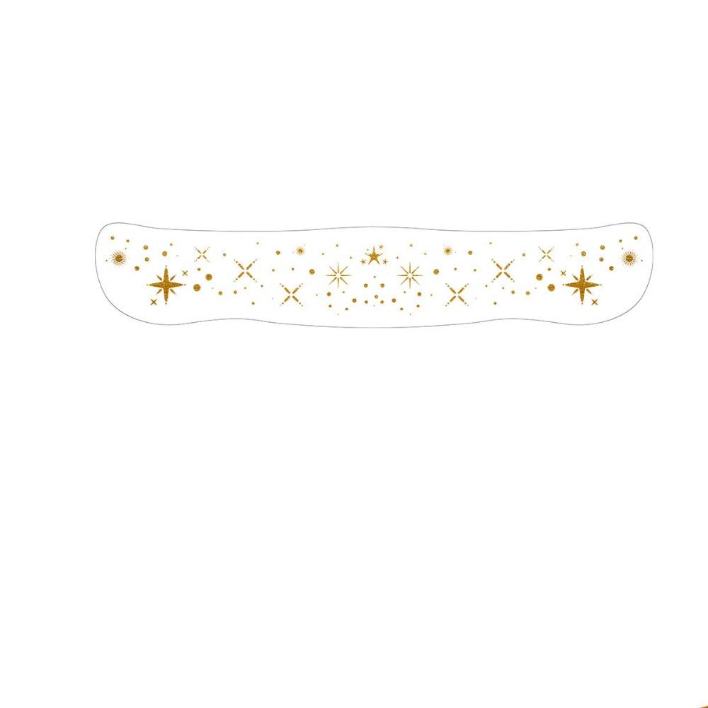 DIY Collarbone Freckle Tattoo Butterfly Star Dots Heart Bronzing Sparkle Face Temporary Tattoo Clavicle Chest Position
