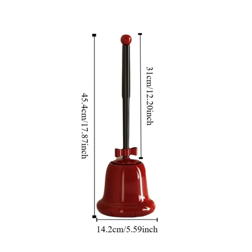 Hygienic Long Handle Toilet Brush Plastic Closestool Brush Toilet Scrubber  Dead Corner Cleaning