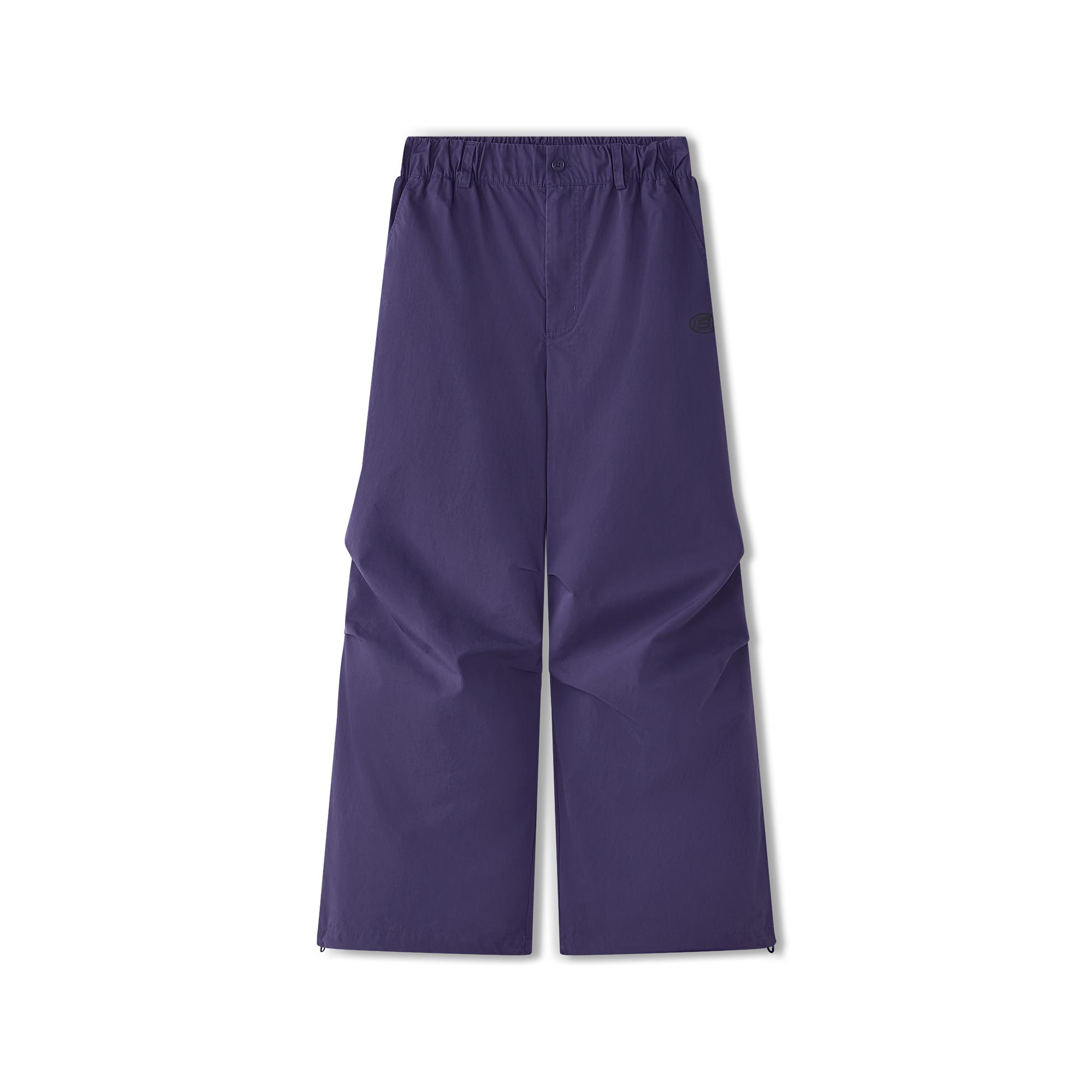 Skechers Casual Loose Comfortable Soft Relaxed Pants Women bottoms Gothic-Purple L225W112-05HS S
