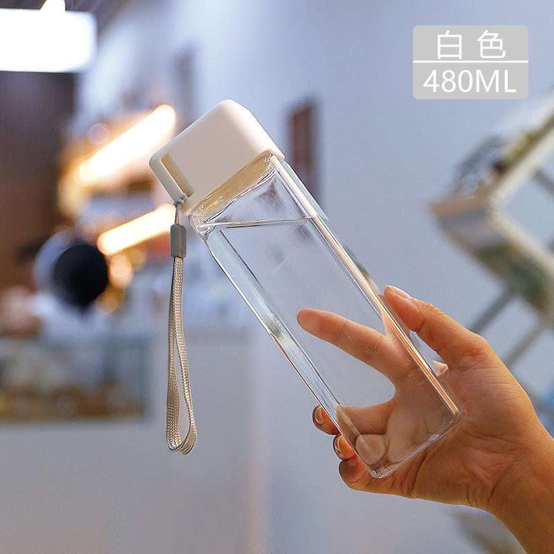 750ml Sport-Wasserflasche Bunter/Transparenter Wasserbecher Mit Strohhalmbecher Für Dropshipping Senden Sie Mir Ihr Muster