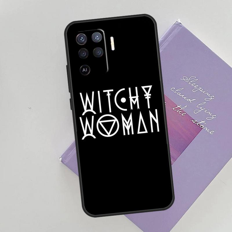 MAGIC Witchcraft  Witch Sailor Phone Case For Oppo A54 A74 A94 A15 A16 A17 A52 A72 A76 A96 A57 A58 A78 A98 A53S Cover Case