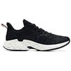 Anta Cushioning Slip Resistant Abrasion Resistant Low top Running Shoes Women's Black 12935588-1