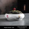 Large Ceramic Mosquito Coil and Incense Burner: Indoor Sandalwood and Agarwood Holder