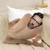 Funny House Rat Meme Pillow Case Natural Linen DoubleSided Printing Sofa Home Decor Cushion Cover