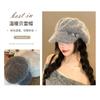 Women Vintage Knit Beret Warm Soft Painter Hat Large Size Versatile