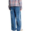 adidas Originals FW25 Baggy GFX Denim Mode Jeans Damen Unterteile KC6278