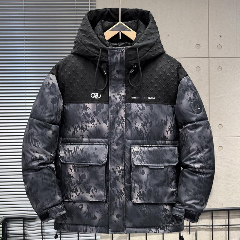 Grote Maten 5XL-11XL Mode Heren Parka's Winter Oversized Jas met Capuchon Casual Losse Dikke Warme Bovenkleding Heren Jassen