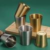 Pack Of 4 Stainless Steel Insulated Cups Double Wall Metal Drinking Glasses Stackable Drinkware for Home and Camping