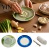 Ceramic Kitchen Gadget Garlic Grater Plate, Manual Grinding Tool for Ginger Spice, Grinder Plate Non-Stick Fruits Vegetables, Multifunctional