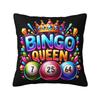 Modern Bingo Queen Throw Pillow Covers Decoration D Printing Sofa Cushion Cover Polyester Soft Pillowslip Dakimakura