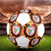 1PC As Águias Logo Size 5 Soccer Ball PrahaIndoor Soccer Ball Colorful All Ages Machine Stitched PVC Competition Ready Durable High-Bounce