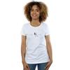 Disney Womens/Ladies Mickey Mouse Whistle Cotton T-Shirt