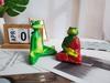 Zen Meditation Frog Monk Alien Resin Ornament for Yoga and Courtyard Decor