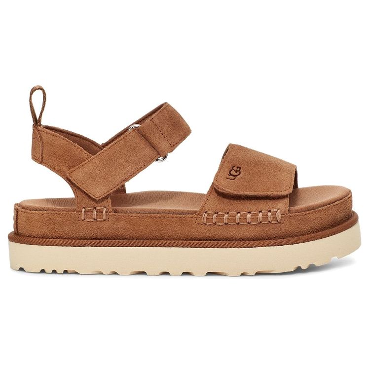 UGG Goldenstar Outdoor Slide Sandals Women Sandals Chestnut-Brown 1117954-CTSD