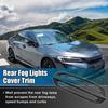2pcs for Honda Civic 11th  Rear Fog Lights Lamp Frame Cover Overlay Bezel