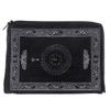 Muslim Prayer Rug Portable Braided Mat With Compass In Pouch Travel Mat 100*60Cm