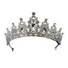 High-End Crown Headgear Princess Children'S Light Luxury Crystal Crown Birthday Gift Girls Stage Performance Crown Hair Accessories