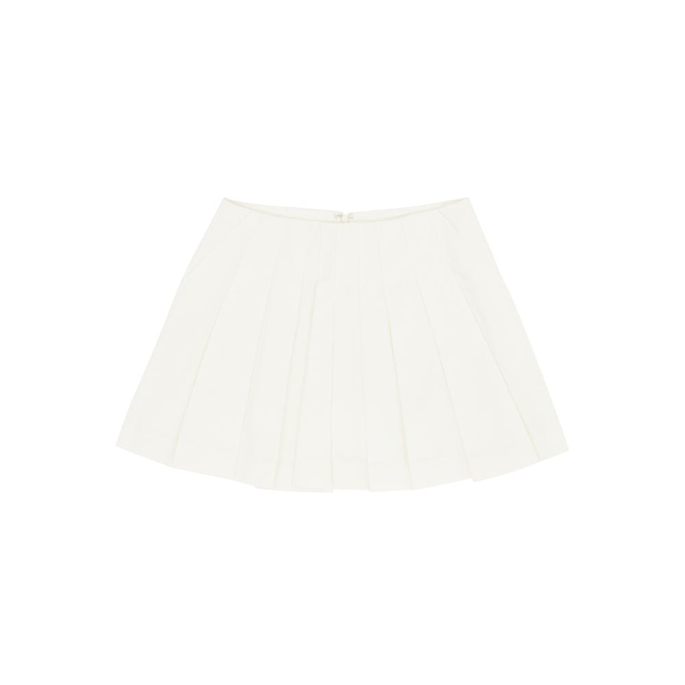 PIV’VEE Coated Pleated Skirt