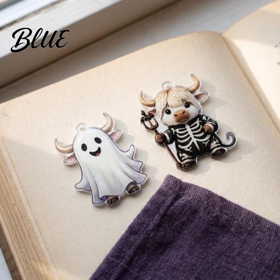 Unique Gift Bag Countdown with Advent Calendar Highland Cow Pendants 3D 2026 Christmas Cute Holiday