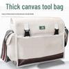 Multifunctional Electrician Canvas Tool Bag - Wear-resistant, Thickened, Shoulder/Crossbody