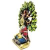 Tree Buddha Statue showpiece Idol Home Decor Items for Living Room and Gifts Decorative Showpiece - 24 cm  (Resin, Multicolor)