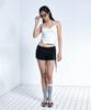 Peullijeunopallou Tana Button Shorts (Deep Black)