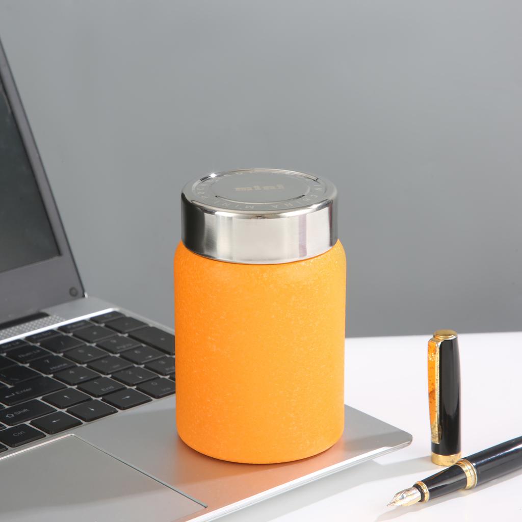 Mini Pure Titanium Thermos Cup Titanium Cup Stewed Tea Health Water Cup 280ml Pot Open Lid Water Bottle Water Bottle