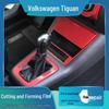 Volkswagen Tiguan 10-17 Interior Carbon Fiber Anti-Scratch & Kick Protection Console & Door Kit