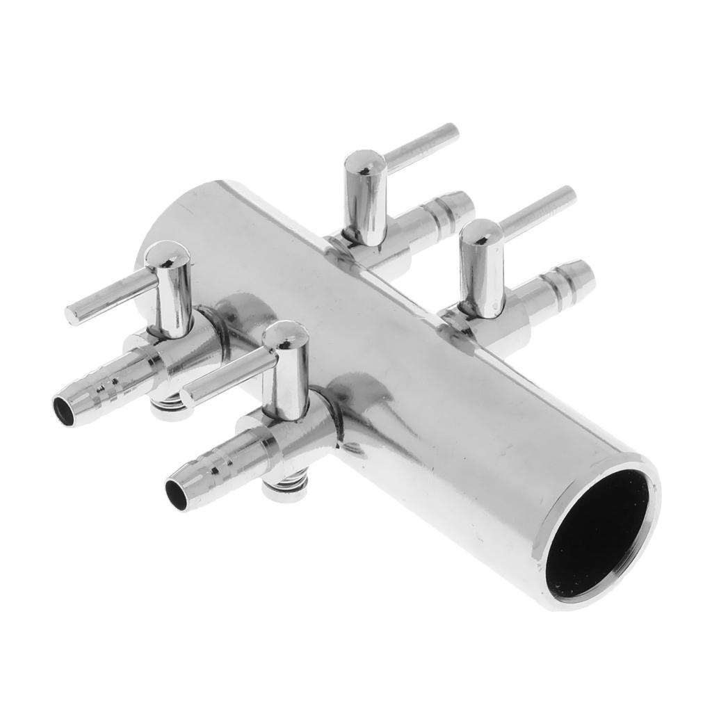 4/6/8/10/12 Way Pump Manifold for Marine Fish Tank Aquarium