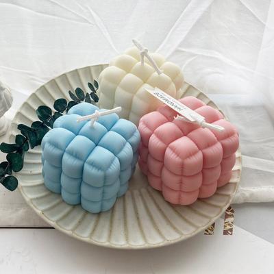3d Irregular Silicone Candle Mould Aromatherapy Candle Mould Diy Handmade Candle Material Resin Mold Candle Making Supplies