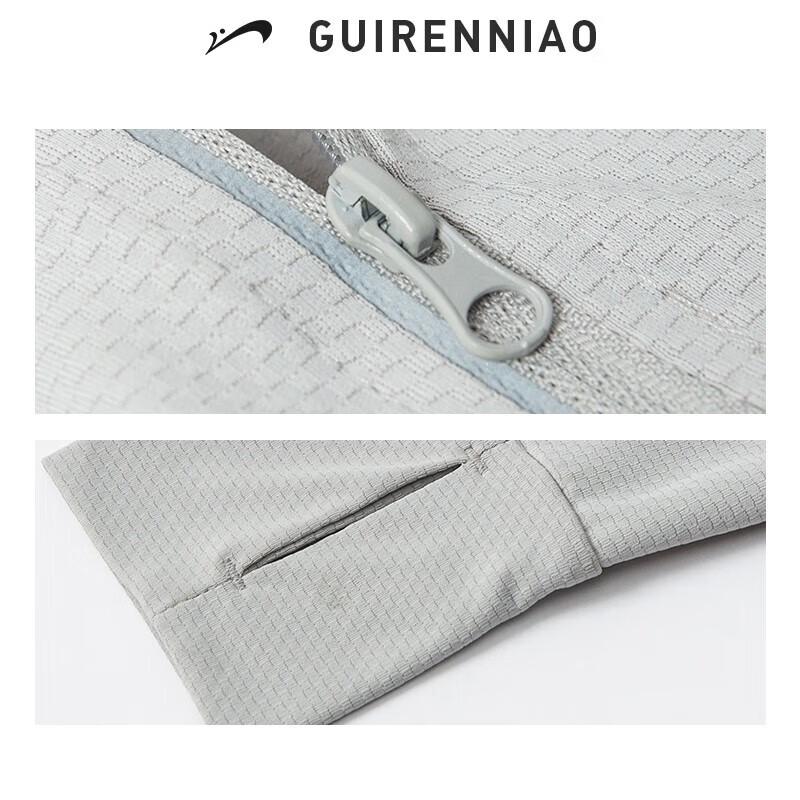 Guirenniao Unisex Hooded UV Protection Jacket
