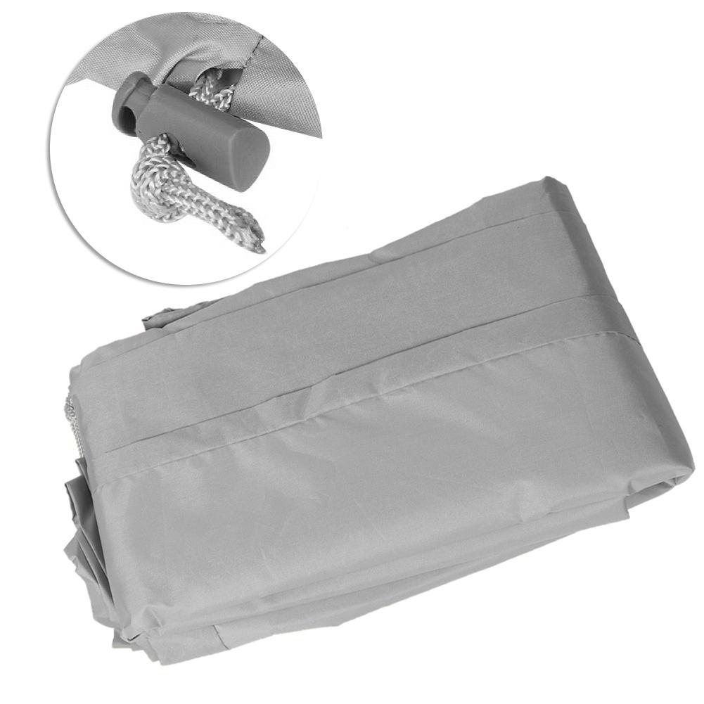 Waterproof Deck Box Cover Storage Box Rain Wind Snow Protection Cover UV Proof Heat Shield Outdoor Supplies