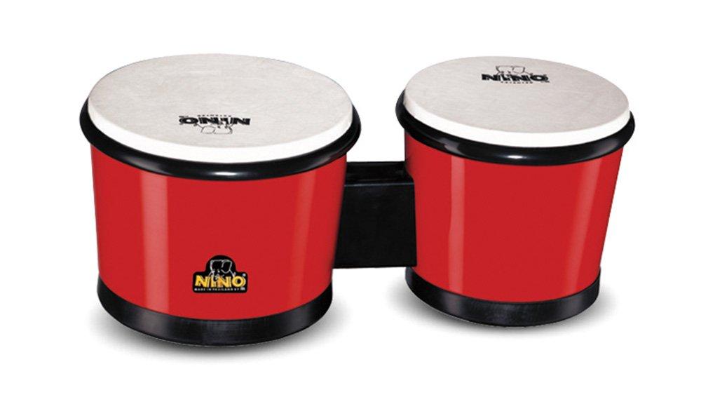 

NINO ABS Bongo Drums, Red, NINO19R, Authentic Japanese Product