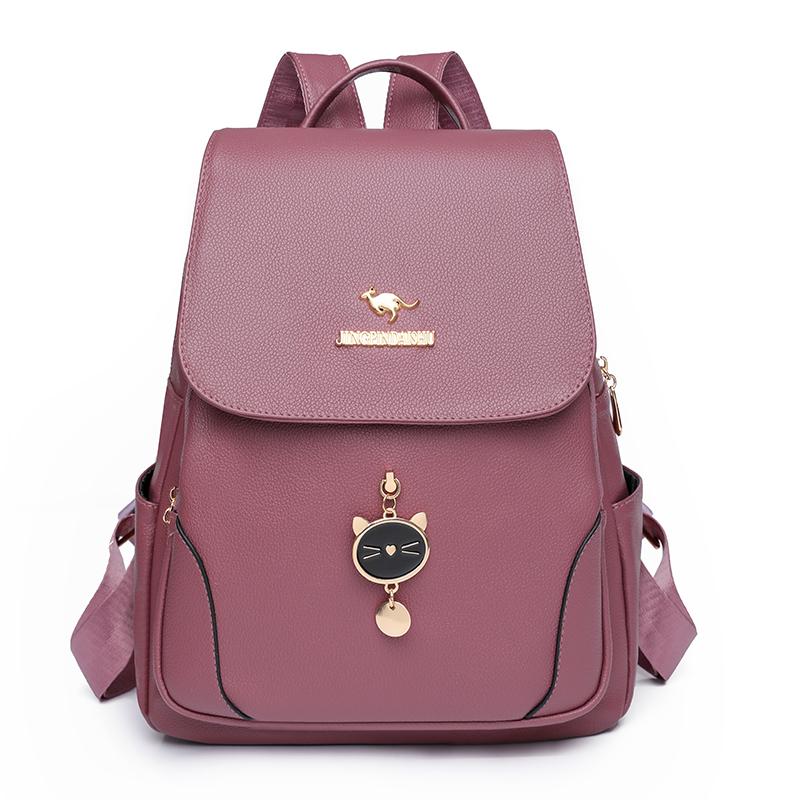 

Женский модный дорожный рюкзак, большой кожаный рюкзак, сумка из искусственной кожи