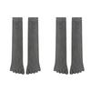 2Pairs Cotton Men's Business Stockings Split-toed Five Toes Socks Simple Mid Tube Socks Men  Outdoor